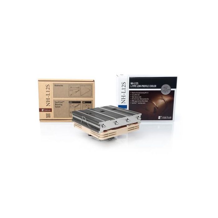 Noctua NH-L12S Cooler CPU Bajo Perfil Multisocket, 4 Heatpipes, Ventilador NF-A12X15 120mm PWM 2 Noctua NH-L12S Cooler CPU Bajo Perfil Multisocket, 4 Heatpipes, Ventilador NF-A12X15 120mm PWM 2