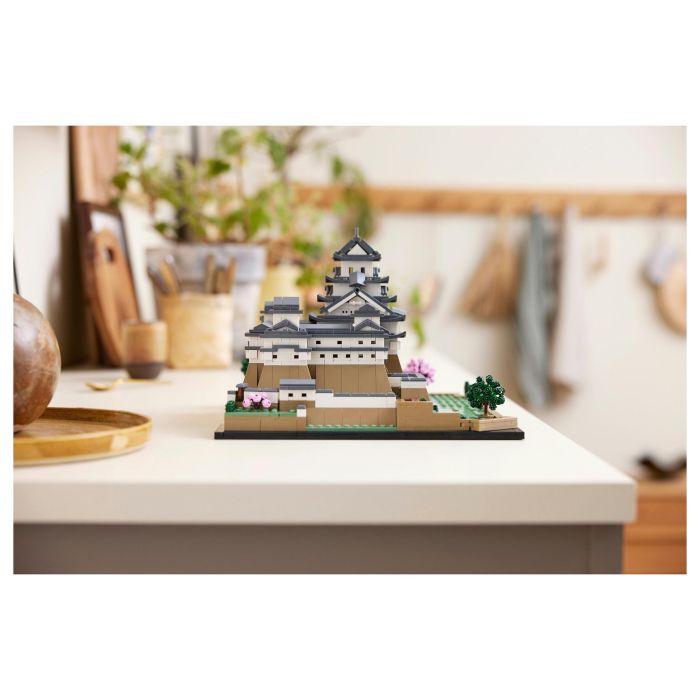 Lego Architecture 21060 Kit de Construcción del Modelo del Castillo Himeji para Adultos Fanáticos de la Cultura Japonesa