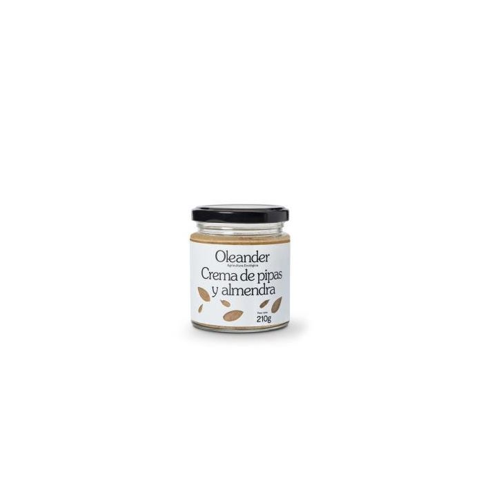 OLEANDER Crema de Pipas y Almendras Tostadas Bio Sin Gluten 210g