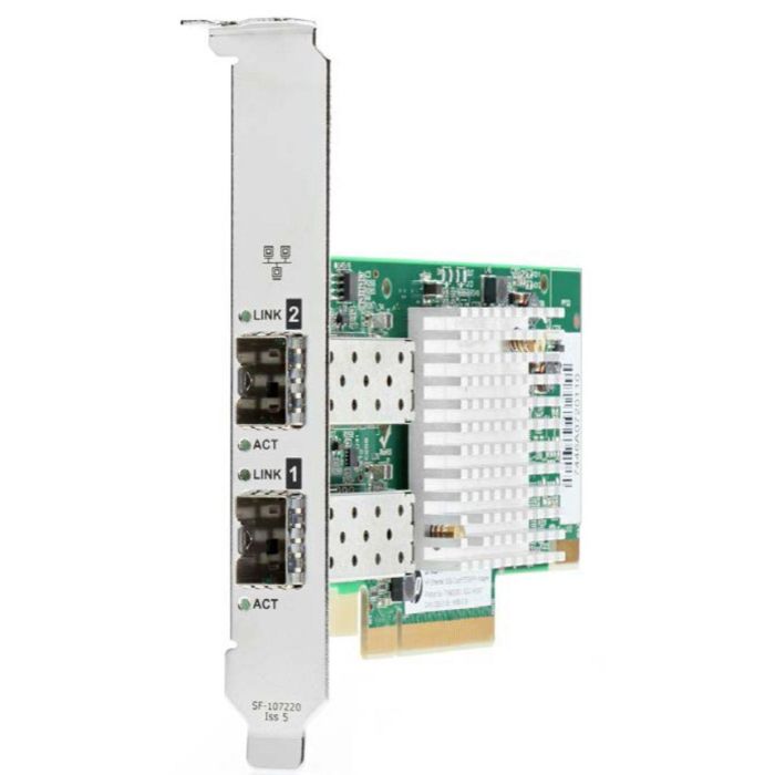 Hewlett Packard Enterprise 562SFP+ Adaptador de red 10Gb Ethernet 2 puertos PCIe 3.0 x8 para servidores HPE ProLiant