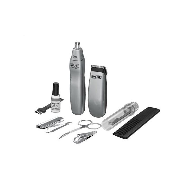 Cortabarbas + Recortadora De Nariz, Orejas Y Cejas Travel Kit WAHL 9962-1816 4