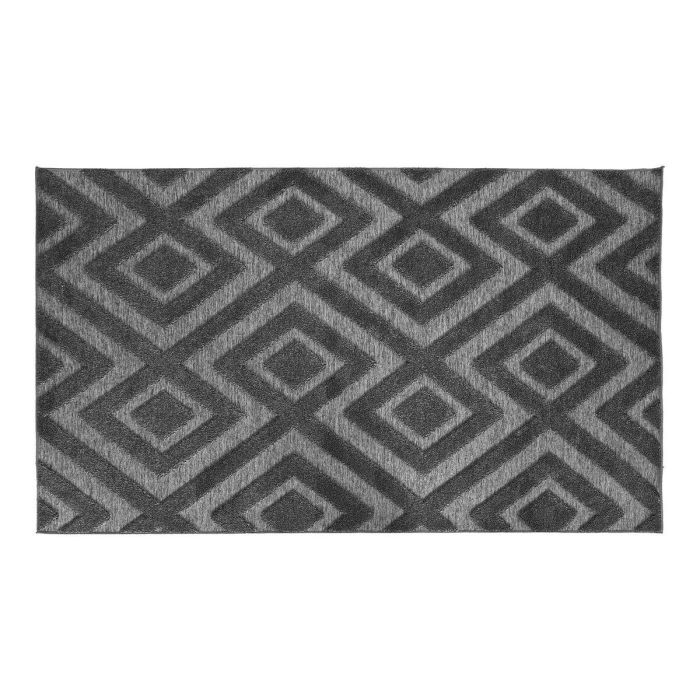 Alfombra Home ESPRIT 250 x 200 cm Gris Gris oscuro Alfombra Home ESPRIT 250 x 200 cm Gris Gris oscuro