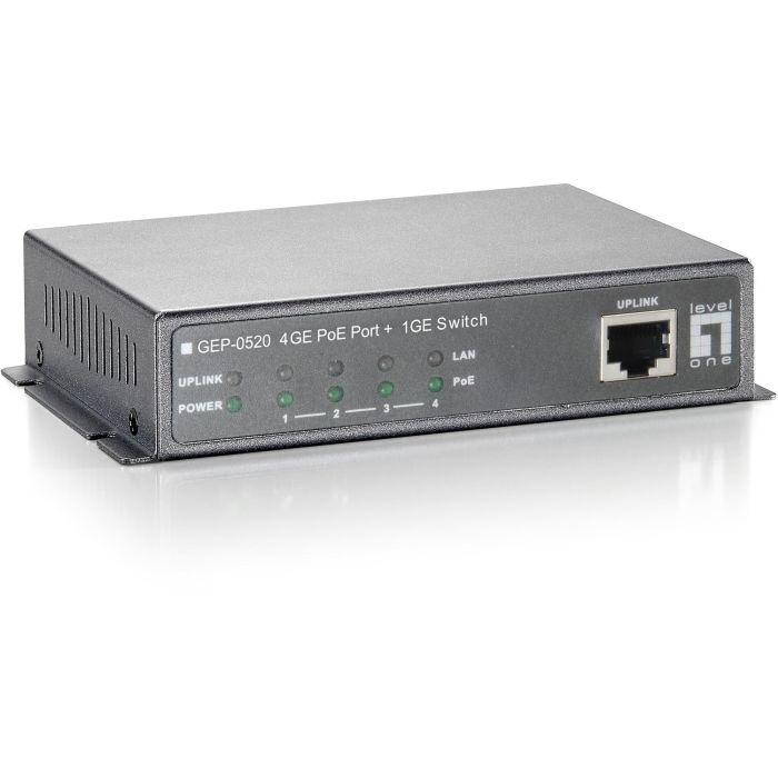 Switch 5x GE GEP-0520 61.6W 4xPoE+ 0 Switch 5x GE GEP-0520 61.6W 4xPoE+ 0