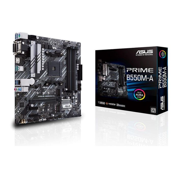 Asus Prime B550M-A Socket AM4/ Micro ATX Placa Base AMD Ryzen 3ª Gen Asus Prime B550M-A Socket AM4/ Micro ATX Placa Base AMD Ryzen 3ª Gen