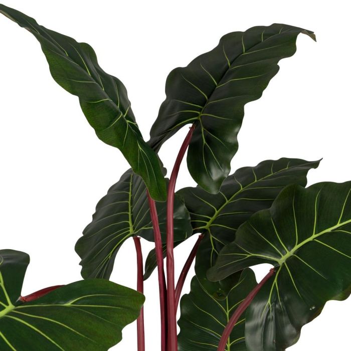 Planta Colocasia Verde Artificial Jardín 80 X 80 X 160 cm