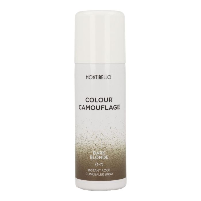 Montibello Color Camouflage Dark Blonde - Coloración Temporal en Aerosol para Disimular Canas, 125Ml