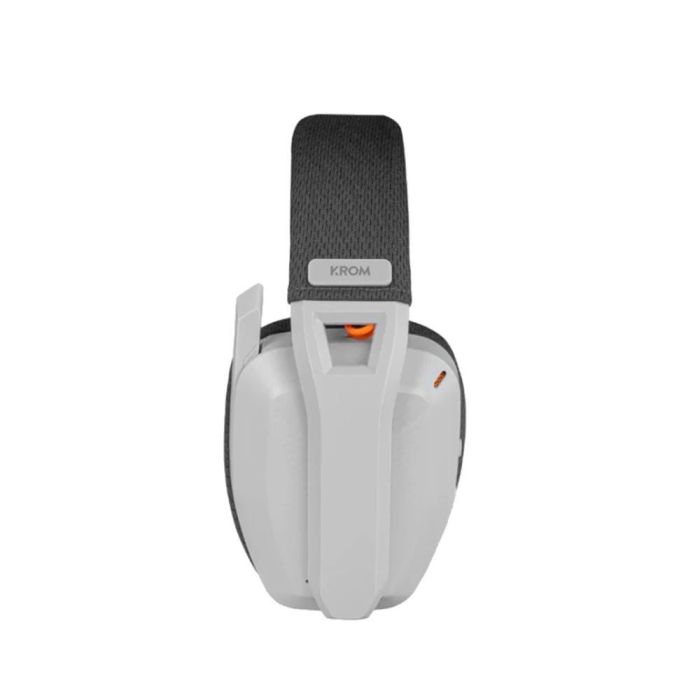 Krom NXKROMKANJIWH Auriculares Gaming Inalámbricos con Micrófono, Triple Conexión (BT, 2.4GHz, USB), Multiplataforma, Blancos 2
