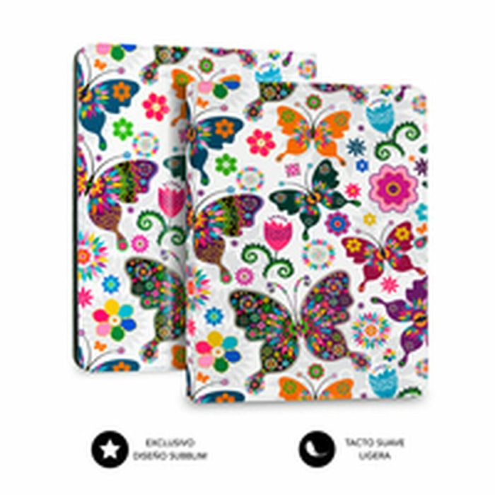 Funda para Tablet Subblim SUBCUT-4TC013 Multicolor Mariposas 11" 1