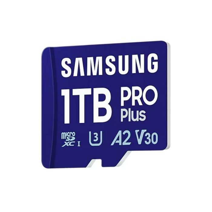 Samsung MB-MD1T0SA/EU MicroSDXC PRO PLUS 1TB Clase 10 UHS-I U3 V30 180MB/s 130MB/s 1 Samsung MB-MD1T0SA/EU MicroSDXC PRO PLUS 1TB Clase 10 UHS-I U3 V30 180MB/s 130MB/s 1