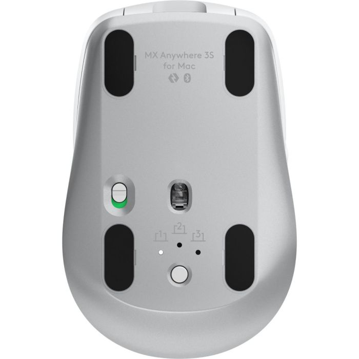 Logitech MX Anywhere 3S For Mac - Ratón Inalámbrico Compacto, Seguimiento en Cristal, Clic Silencioso, USB-C, Bluetooth, Graphite 6