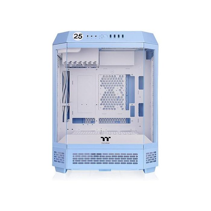 Thermaltake The Tower 600 Midi Tower Hydrangea Blue Caja PC Gaming con Panel de Vidrio Templado y Soporte ATX/micro ATX/Mini-ITX para Juego 1