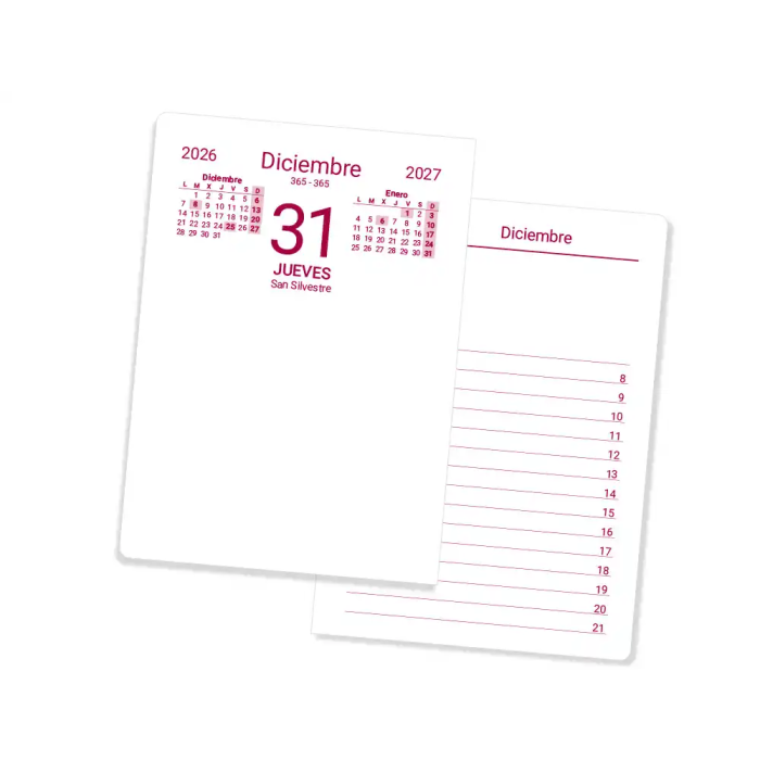 Liderpapel Bloc Bufete 2026 80x110 mm Papel 80 gr FSC 2