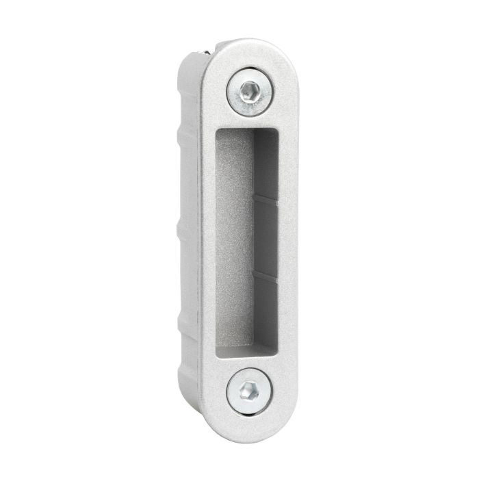CERRAD/PICAP. MAGNETICOS Cerradero Alutop Xt para Puerta de Aluminio, Acabado Cromo Cepillado