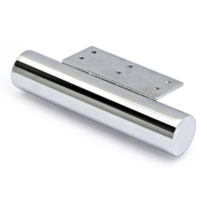 Q&Q Pastrana H39 Largo Pstrn 220 Pata Cilíndrica Metálica de Acero Cromado para Sofás y Muebles Tapizados
