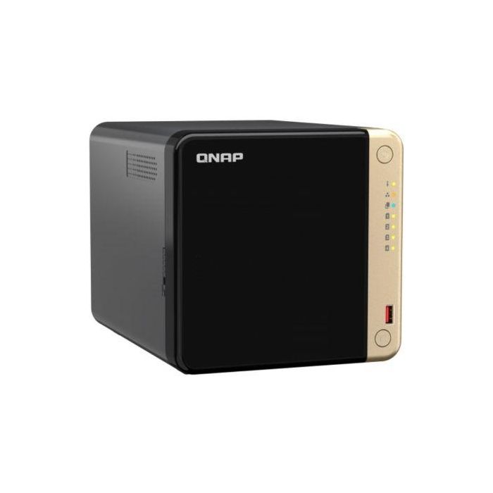 QNAP TS-464-8G NAS Torre 4 Bahías 3.5"/2.5" Intel Celeron N5105/N5095 8GB DDR4 Dual 2.5GbE M.2 SSD PCIe HDMI 4K 4 QNAP TS-464-8G NAS Torre 4 Bahías 3.5"/2.5" Intel Celeron N5105/N5095 8GB DDR4 Dual 2.5GbE M.2 SSD PCIe HDMI 4K 4