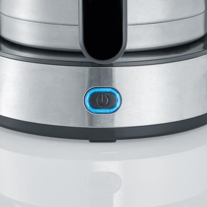SEVERIN KA4845 Cafetera con filtro isotérmico TypeSwitch, Selector de aroma, 8 tazas, Capacidad: 1 L, Potencia: 1000 W, Acero inoxidable / Negro 3 SEVERIN KA4845 Cafetera con filtro isotérmico TypeSwitch, Selector de aroma, 8 tazas, Capacidad: 1 L, Potencia: 1000 W, Acero inoxidable / Negro 3