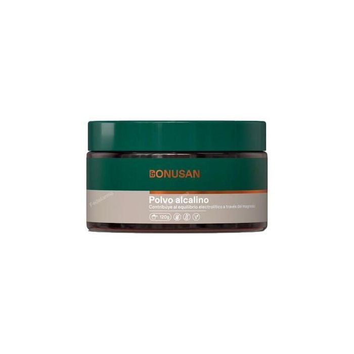 BONUSAN Polvo Alcalino con Potasio y Magnesio 120g para Equilibrio y Reducción Fatiga