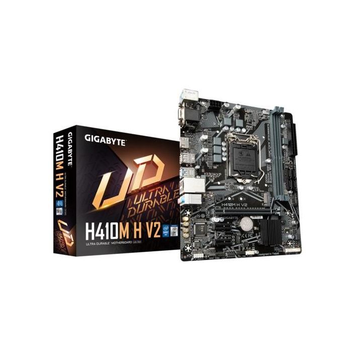 Gigabyte GA-H410M H V2 Placa base micro ATX Intel H410 Socket LGA 1200