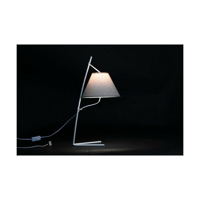 Lampara Sobremesa Moderno DKD Home Decor Dorado Blanco 31 x 57 x 25 cm (2 Unidades) 4