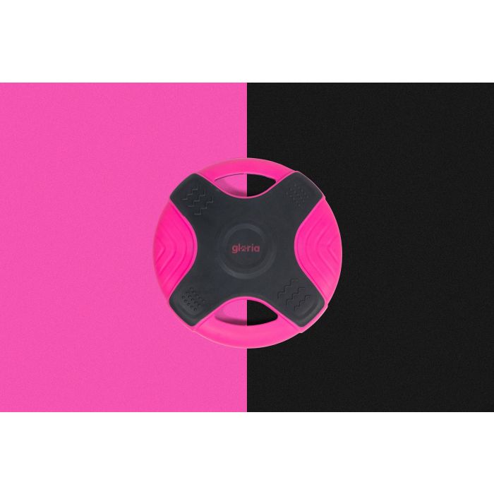 Gloria Frisbee Easy Catch Play And Run para Perros 25 cm Rosa - Juguete de Adiestramiento y Ejercicio de Agilidad TPR 2