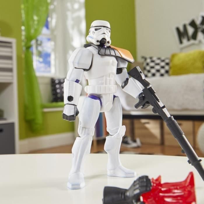 MixMashers Stormtrooper, figura personalizable de 12 cm para mezclar y combinar con accesorios, Star Wars, a partir de 4 años 3 MixMashers Stormtrooper, figura personalizable de 12 cm para mezclar y combinar con accesorios, Star Wars, a partir de 4 años 3