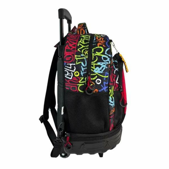 Mochila trolley fjo compacto doble cuerpo gran capacidad ranking grafitti.44 x 34 x 24 cm. 4 Mochila trolley fjo compacto doble cuerpo gran capacidad ranking grafitti.44 x 34 x 24 cm. 4