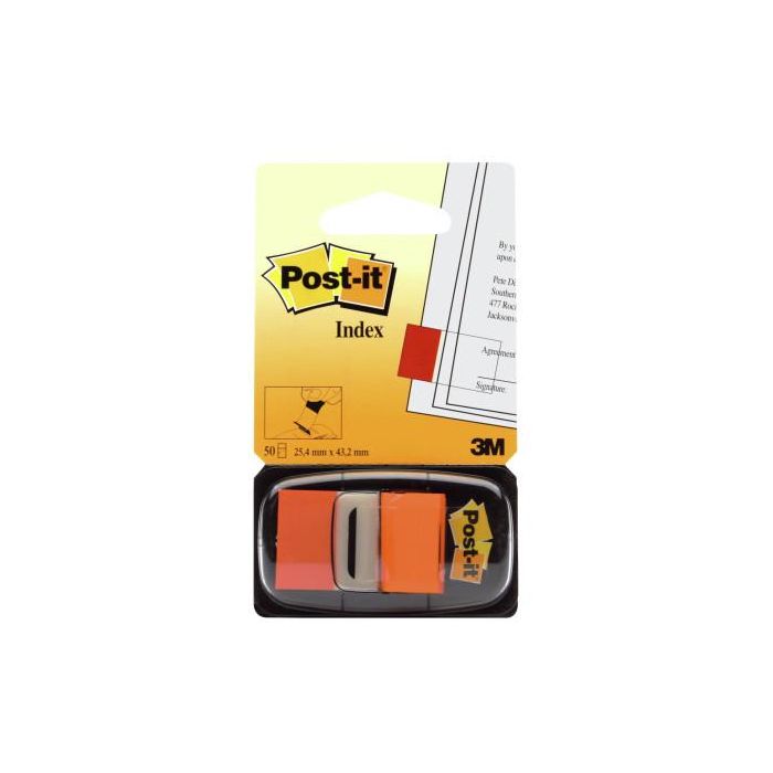 Banderitas Separadoras 680-4 Naranja Dispensador De 50 Unidades 4 Banderitas Separadoras 680-4 Naranja Dispensador De 50 Unidades 4