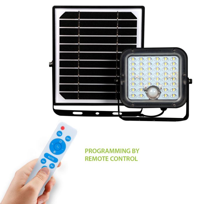 Foco Solar Velamp CUBE 10 W 4000 K 1500 lm Blanco 2