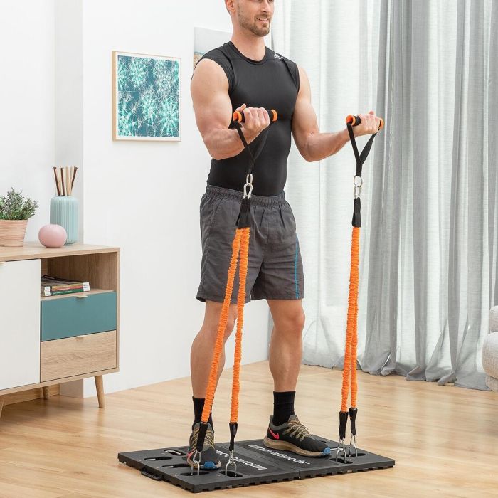 Sistema de Entrenamiento Integral Portátil con Guía de Ejercicios Gympak Max InnovaGoods 12