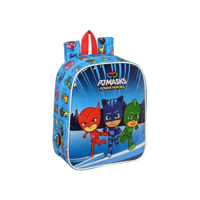 Mochila Escolar PJ Masks Azul 22 x 27 x 10 cm