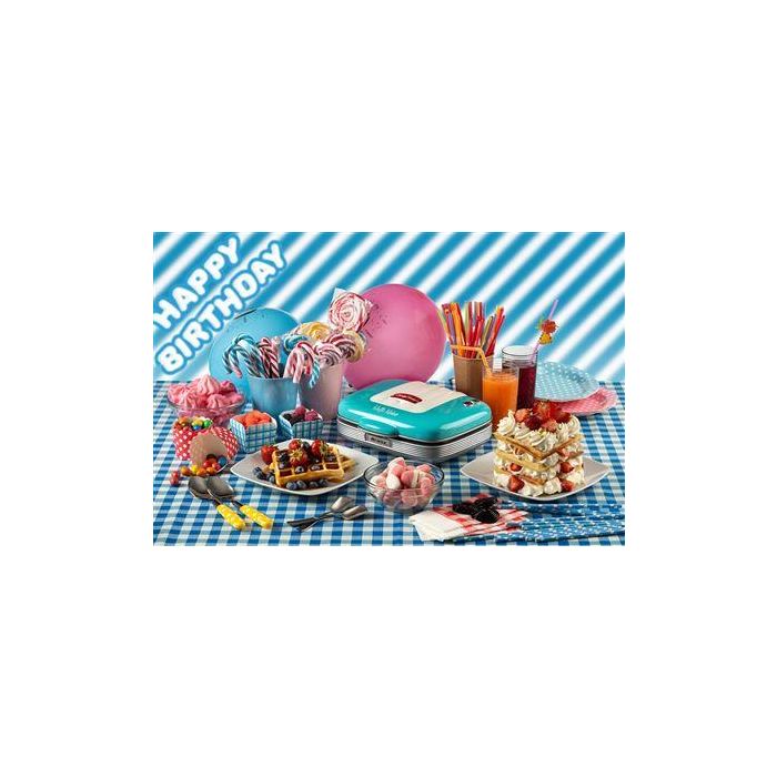 Ariete 1973/01 Gofrera Party Time Azul - Diseño Retro Años 50 4 Ariete 1973/01 Gofrera Party Time Azul - Diseño Retro Años 50 4