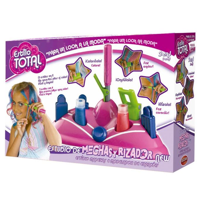 Bizak Estudio Mechas Y Rizador 3 en 1 Juego para Crear Looks, Aplicar Mechas de Color y Rizar/Ondular el Pelo 3 Bizak Estudio Mechas Y Rizador 3 en 1 Juego para Crear Looks, Aplicar Mechas de Color y Rizar/Ondular el Pelo 3