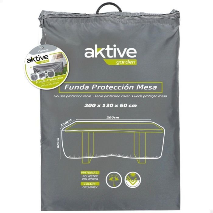 Funda Protectora Aktive Mesas 200 x 60 x 130 cm (6 Unidades) 2 Funda Protectora Aktive Mesas 200 x 60 x 130 cm (6 Unidades) 2
