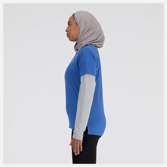 Camiseta de Manga Corta Mujer New Balance 7-8 Años Camiseta de Manga Corta Mujer New Balance 7-8 Años