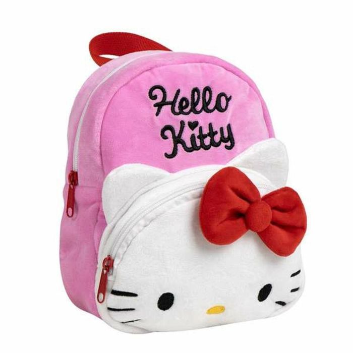 Mochila Infantil Hello Kitty Rosa 18 x 22 x 4 cm Mochila Infantil Hello Kitty Rosa 18 x 22 x 4 cm