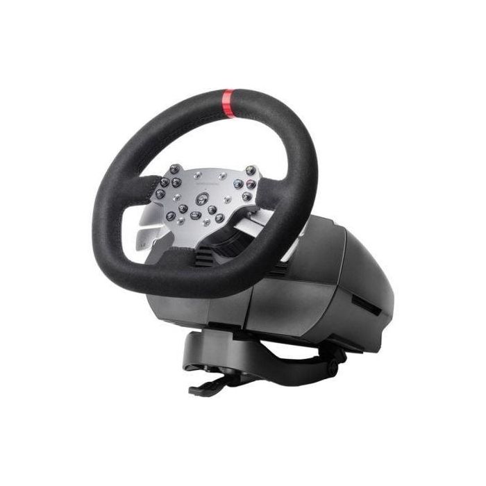 Mars Gaming MWH-RSX Volante Simracing Force Feedback 3.2Nm con Pedales 3 y Palanca de Cambios en H, 1080° PC PS4 Xbox 4