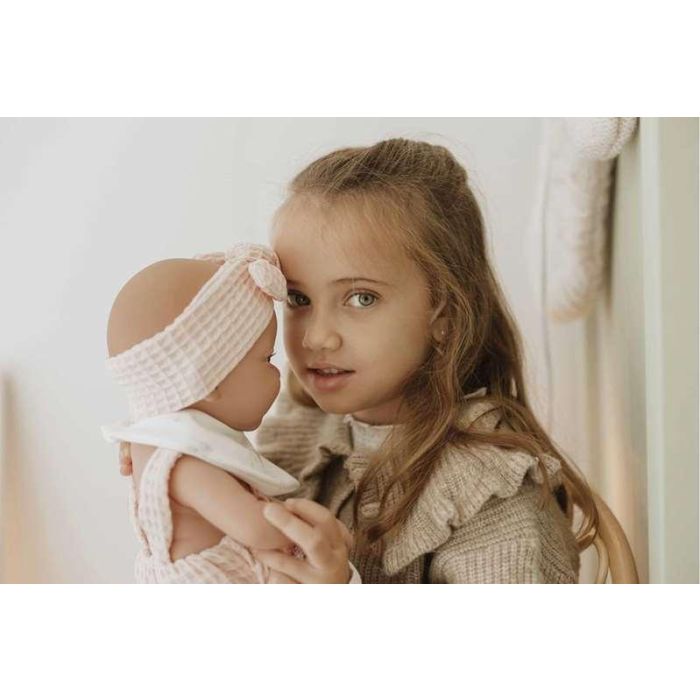 Muñecas Arias Muñeca Zoe 42 cm Rosa c/Cambiador y Babero (Cuerpo Vinyl, Sexo Niña) 26