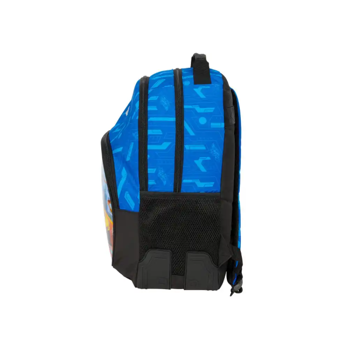 Mochila Escolar Hot Wheels Let's race Azul Negro 32 x 42 x 15 cm 2