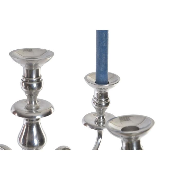 Candelabro Tradicional DKD Home Decor Plateado 42 x 70 x 42 cm 2