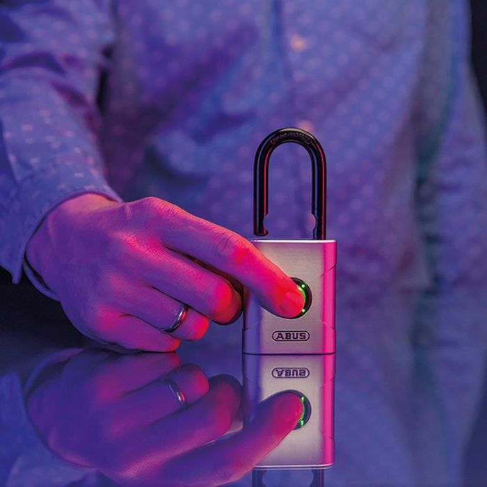 Abus Candado de huella Touch 45mm IP68, apertura por huella dactilar, 57/45 4