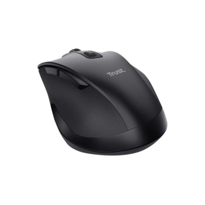 Ratón Ergonómico Inalámbrico Trust Fyda Multidispositivo/ Batería recargable/ Hasta 2400 DPI 1