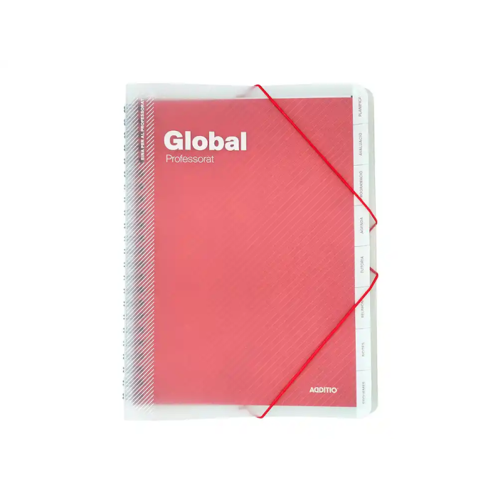 Additio Carpeta Global Catalán DIN A4 con Evaluación Continua, Programación, Tutoría y Reuniones 7