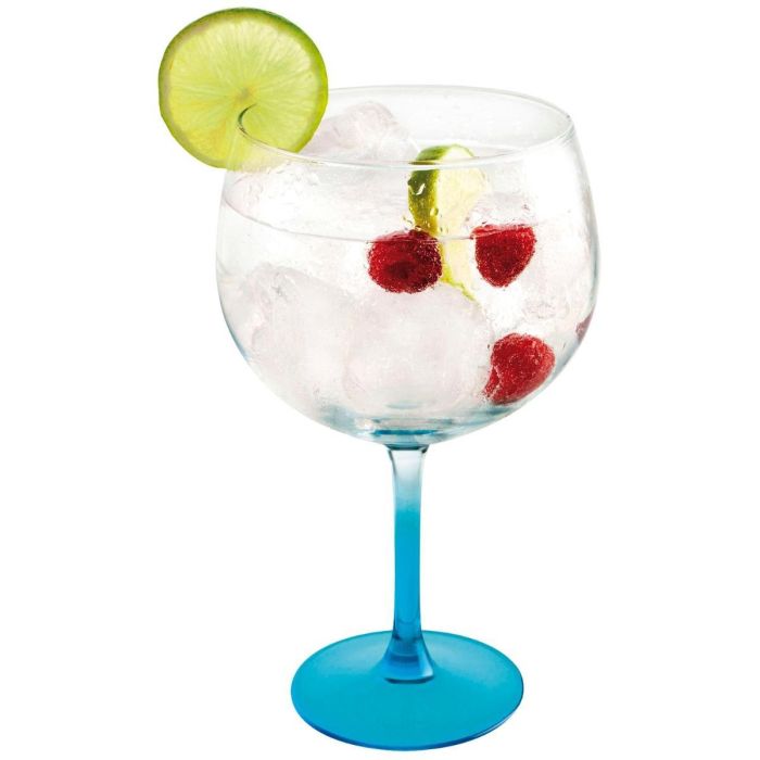 Luminarc Copa Combinado Vidrio Pie Azul Fiesta 71,5 cL (6 Unidades) Fabricado en Francia Apto Lavavajillas 1 Luminarc Copa Combinado Vidrio Pie Azul Fiesta 71,5 cL (6 Unidades) Fabricado en Francia Apto Lavavajillas 1