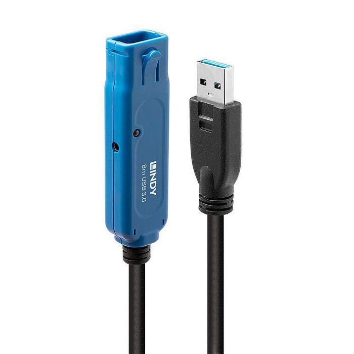 Lindy 43158 Cable Extensión Activa USB 3.0 Pro 8m SuperSpeed 5Gbps, Conectores Bloqueables para Sistema Modular 0 Lindy 43158 Cable Extensión Activa USB 3.0 Pro 8m SuperSpeed 5Gbps, Conectores Bloqueables para Sistema Modular 0