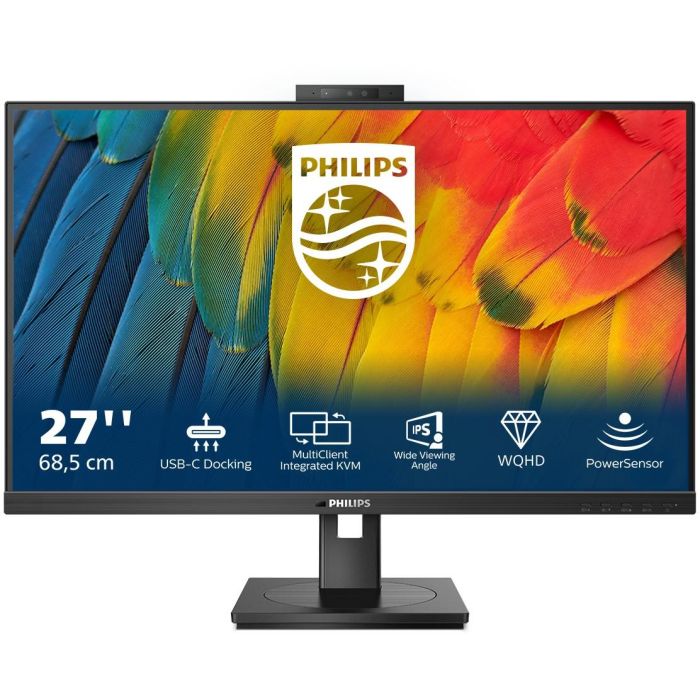 Philips 27B1U5601H Monitor 27" Quad HD (2560x1440) IPS 4ms, USB-C Power Delivery, Cámara & Micrófono Integrados 1