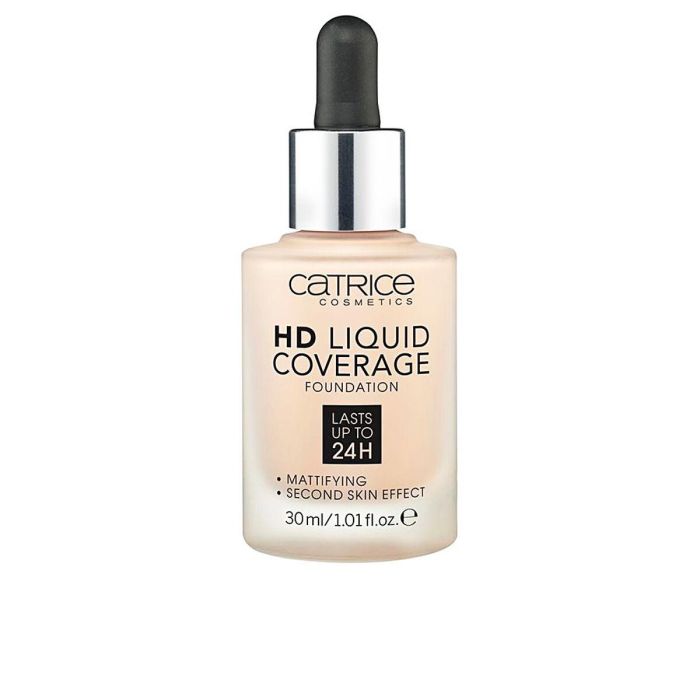 Base de Maquillaje Fluida Hd Liquid Coverage Foundation Catrice 5