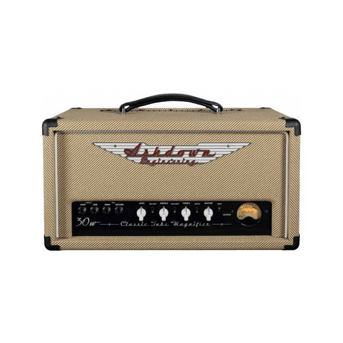 Amplificador Bajo Cabezal De Válvula Ashdown Ctm Tweed - 30W 2 Amplificador Bajo Cabezal De Válvula Ashdown Ctm Tweed - 30W 2
