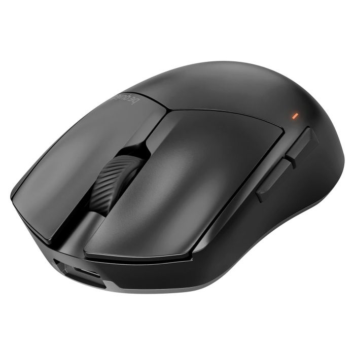 be quiet! Dark Perk Sym Gaming Mouse Inalámbrico 2.4GHz 32000 DPI RGB con Cable USB-C Recargable y Receptor, Óptico, Negro - Mando Derecho 4