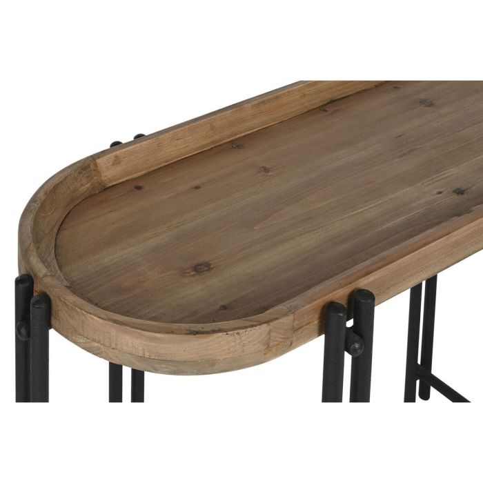 Recibidor Home ESPRIT Marrón Negro 115 x 40 x 75 cm 2