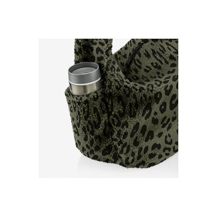 Reisenthel Bolso Moonbag Teddy Leo Oliva - Bolso Grande, 24 Litros, 480 x 330 x 140 mm, Poliéster Monocromo